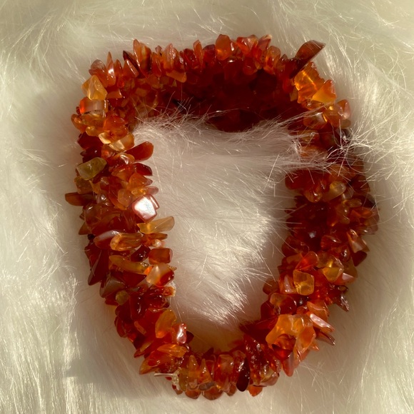 *Beautiful Orange Statement Bracelet** - Picture 1 of 1